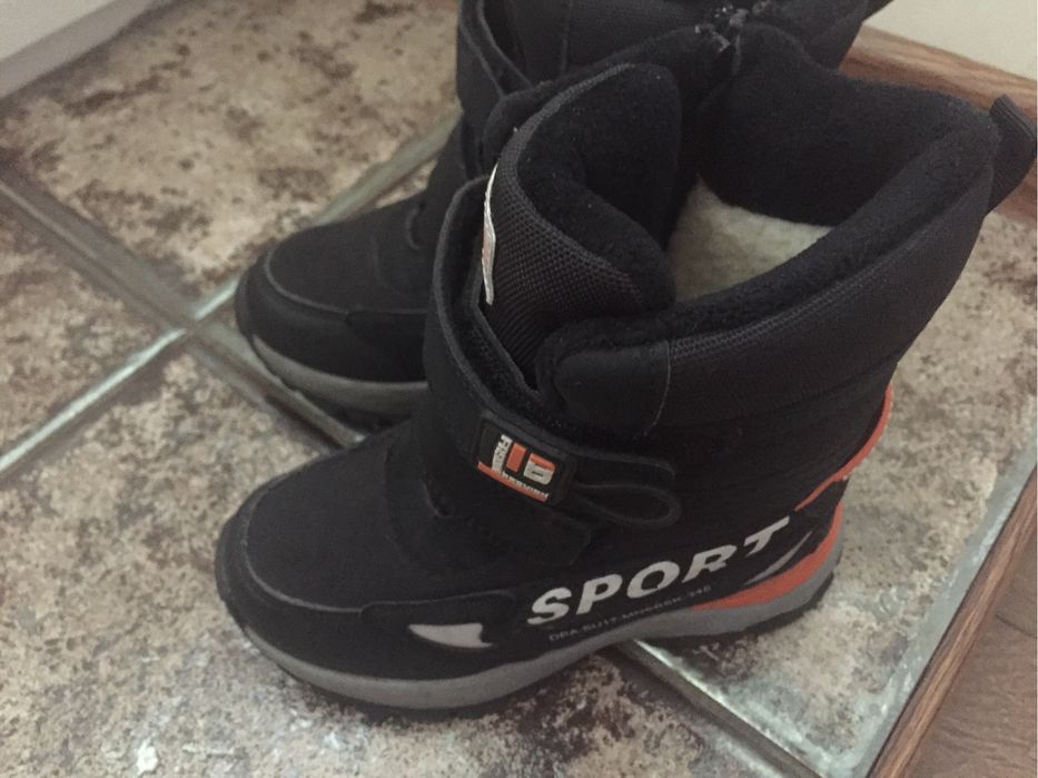 Детские сапоги зима