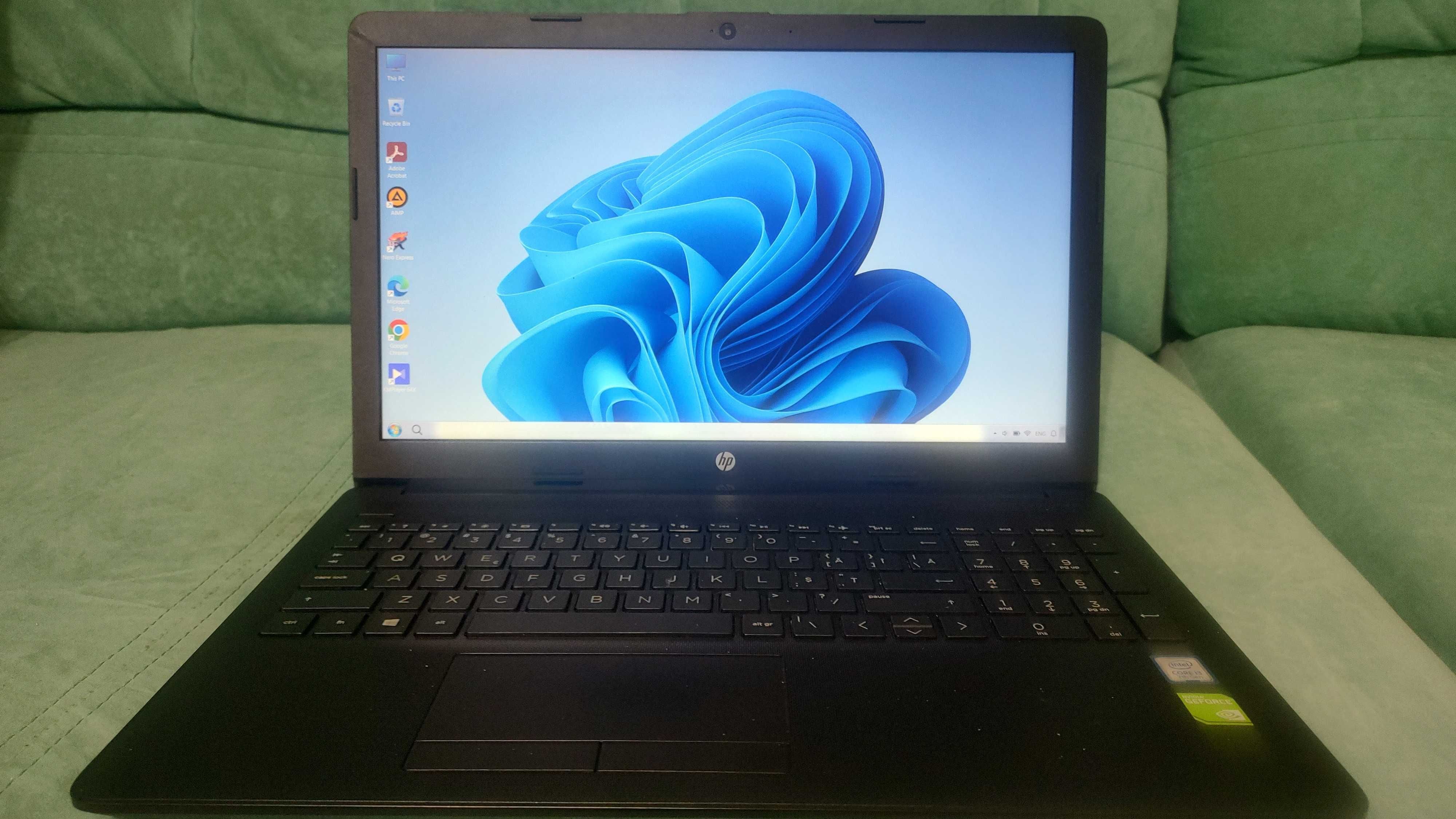 Laptop HP 15,6 inch i3 gen7 - 7020U 2,3 Ghz model 15-da0013nq