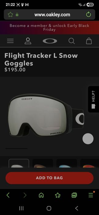 Oakley Flight Tracker L