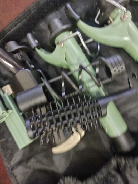 Преса за коса с много приставки