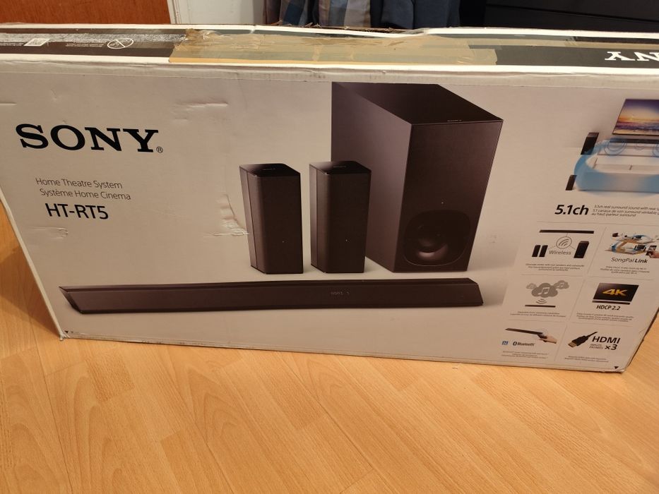 Vând sau schimb (cu un DEFECT) Soundbar 5.1 Sony HTRT5, 550W