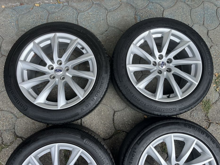 Jante aliaj 5x108mm, anvelope vara 235/50 R18, Ford Kuga, S-Max, Volvo