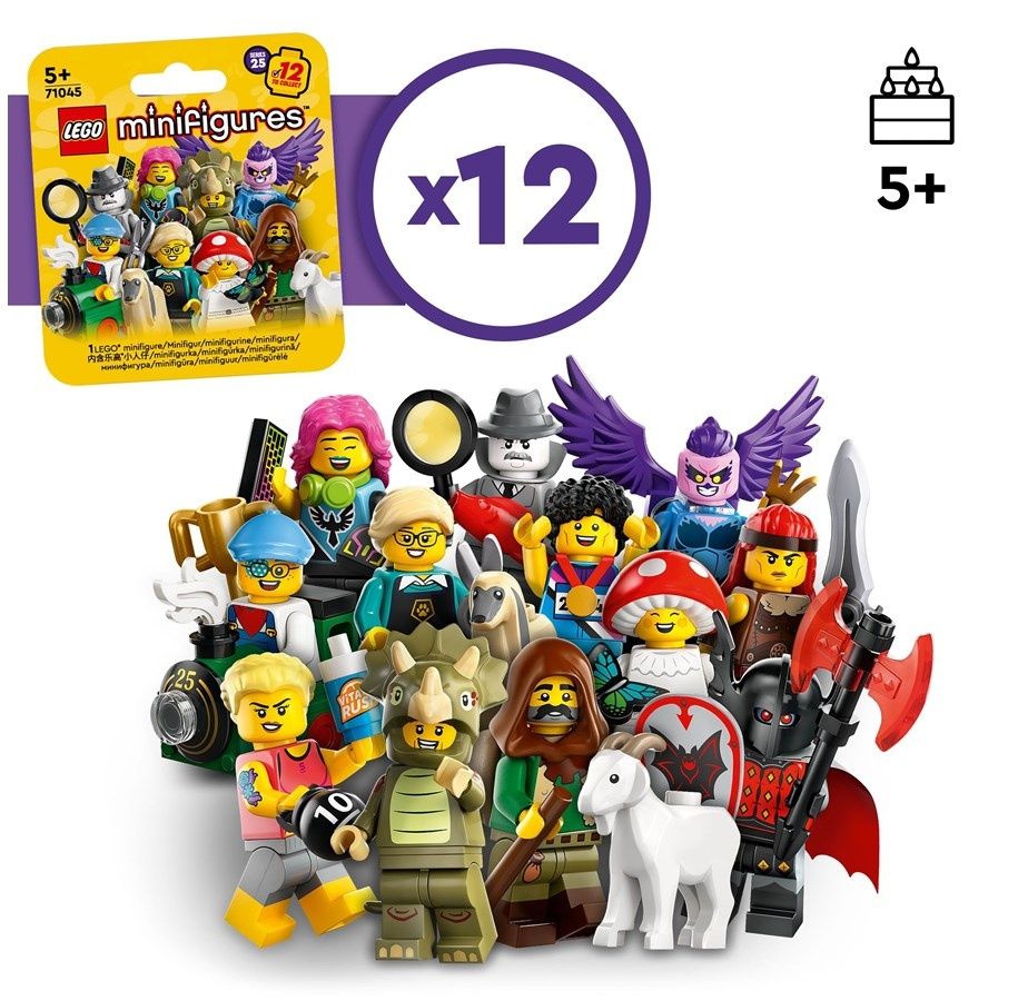 LEGO Minifigures 71045 Series 25 - пълна серия