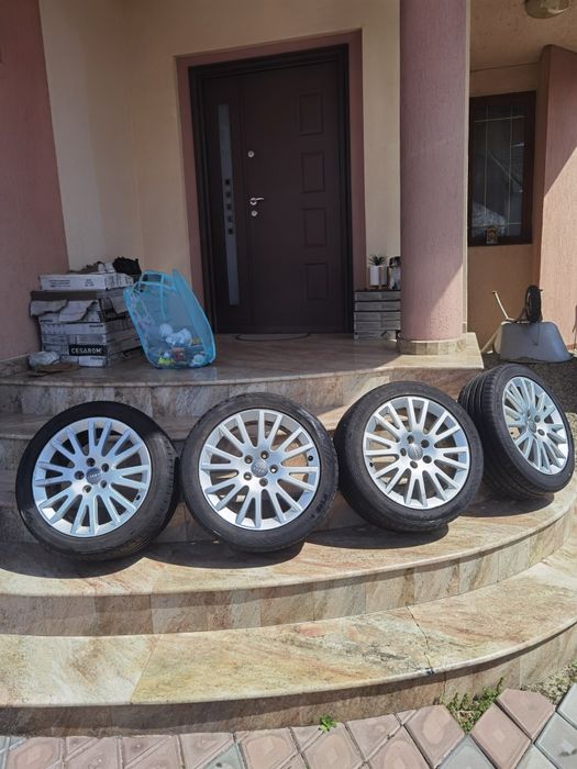 Jante roti cu anvelope pe 17 Audi Volkswagen Skoda Seat
