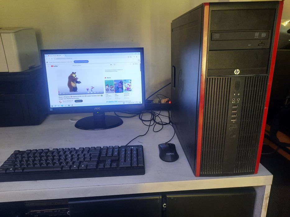 Системник Нр Core i3 ozu 8 gb hdd 500gb