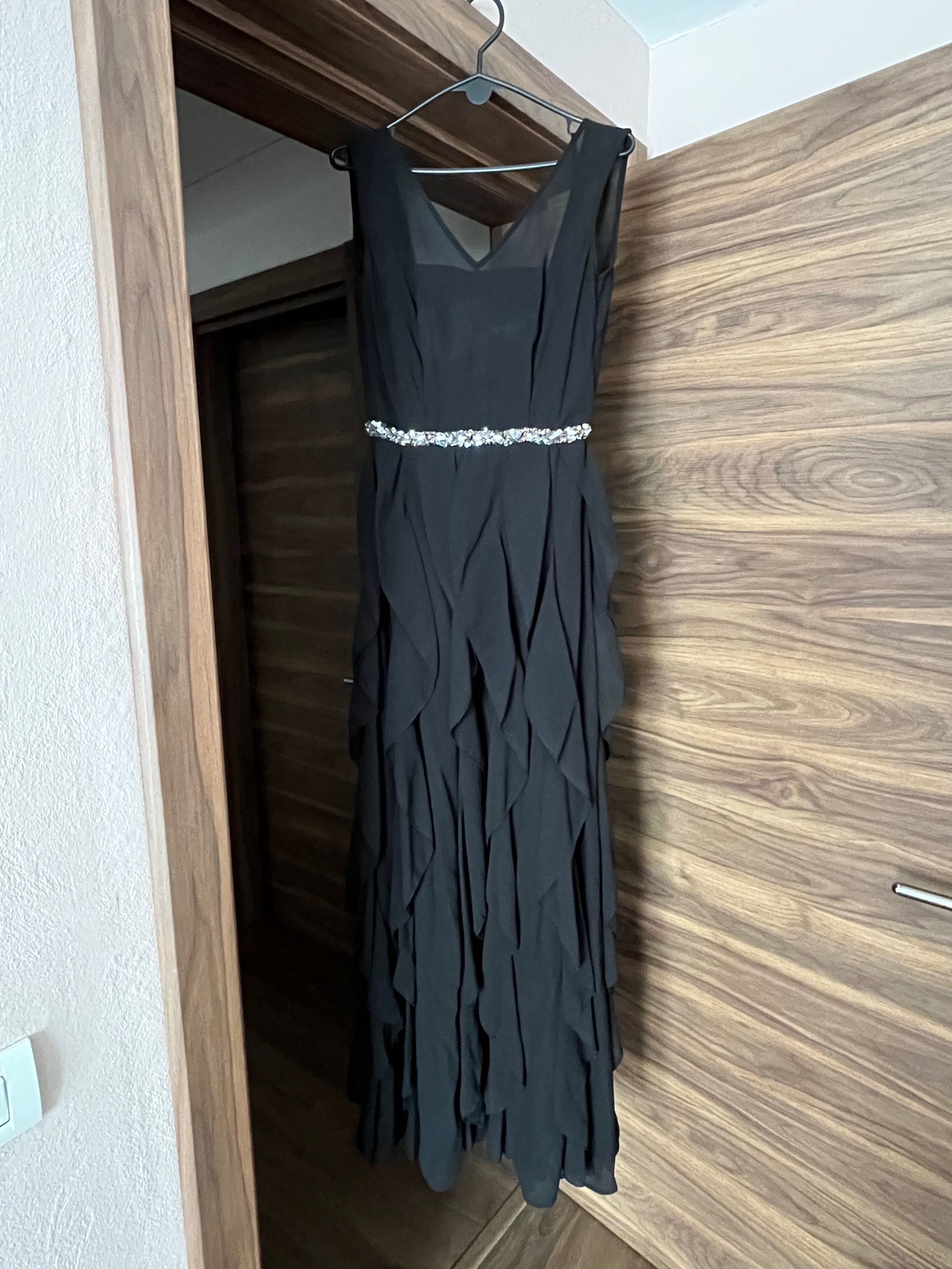 rochie lunga neagra