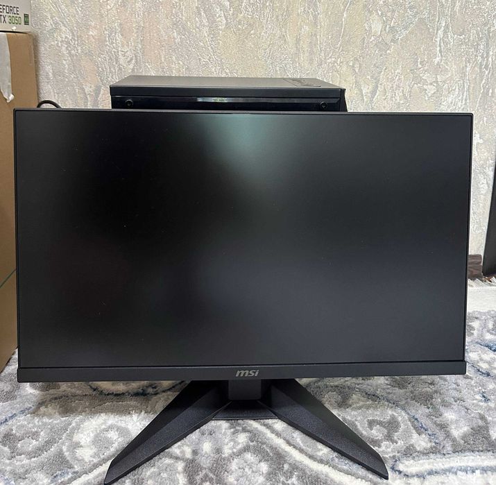 Продам свой игровой ПК RTX 3050 + игровой монитор MSI 200hz