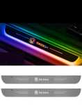 Set 2 Protectii Praguri Iluminate Multicolor Rgb Symphony Usb SKODA
