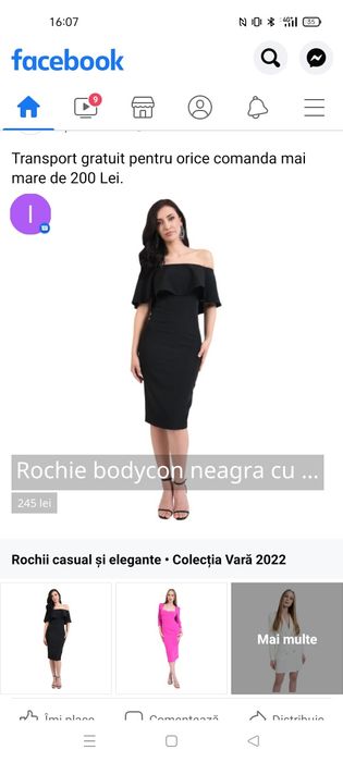 Rochie de seară, Poema