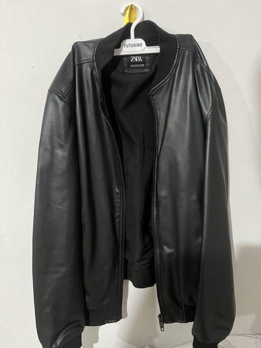 Кожанная куртка Zara