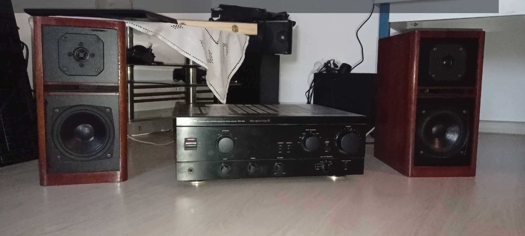 Boxe Onkyo sc 60 pe 3 way si Amplificator YAMAHA A-450