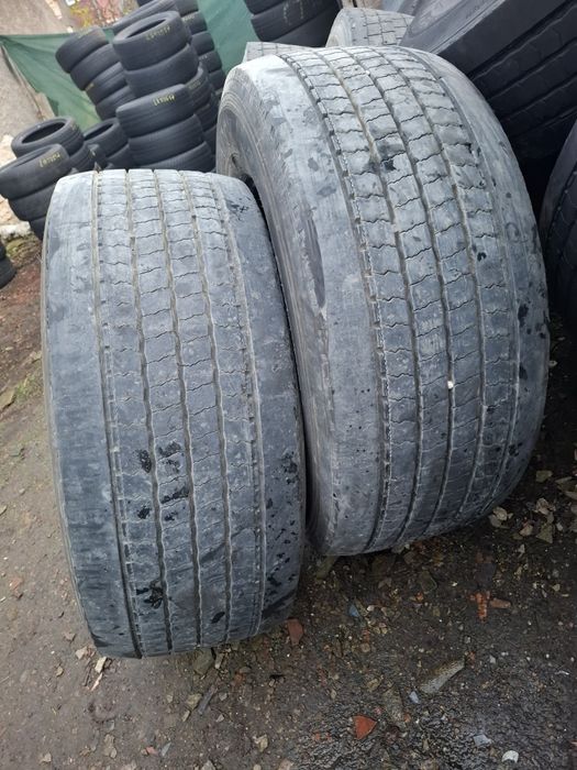 Vand 2 anvelope 385 55 22.5 hankook direcție bune