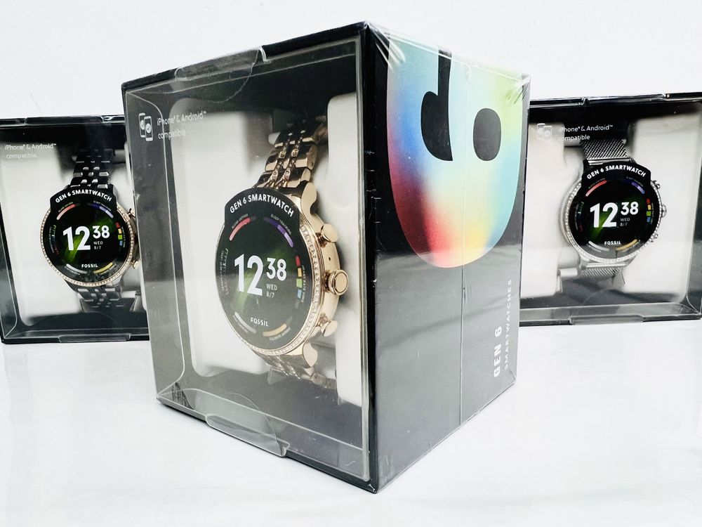 НЕРАЗПЕЧАТАНИ! Смартчасовник Fossil Gen 6 2г. Гаранция!