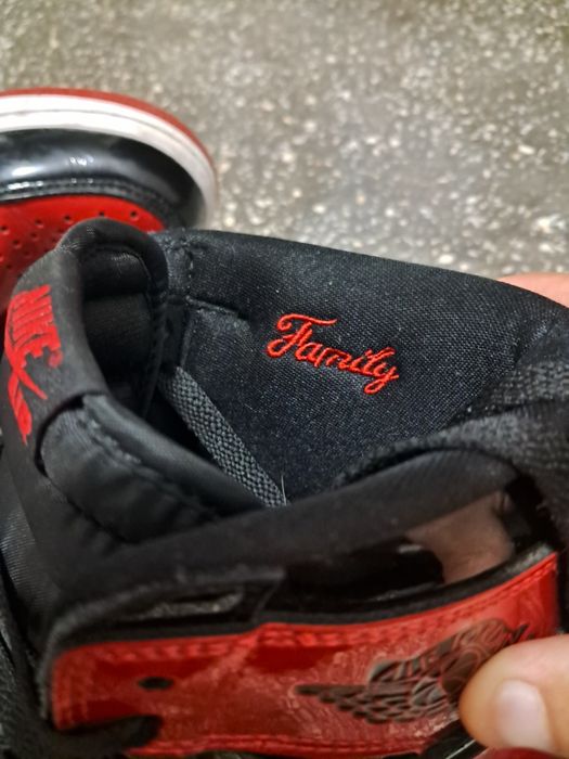 Vand jordan 1 patent bred