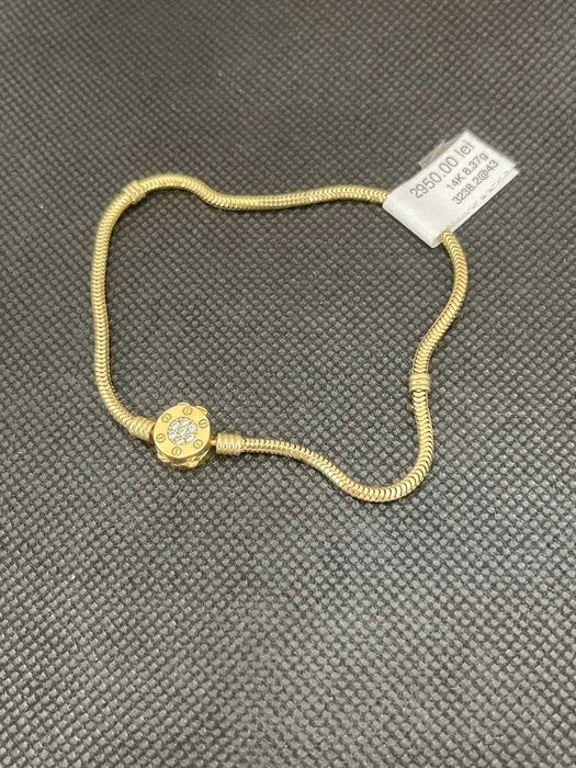(Ag43) Bratara aur 14K 8.37gr B3238.2 2 Ani Garantie!