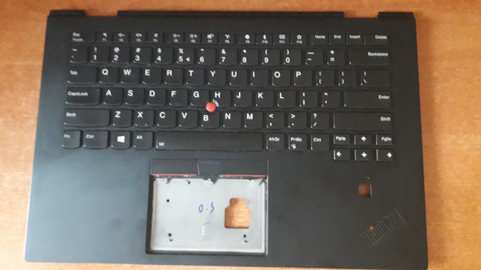 Palmrest / Tastatura Lenovo X1 Yoga 3rd Gen US 01LX790