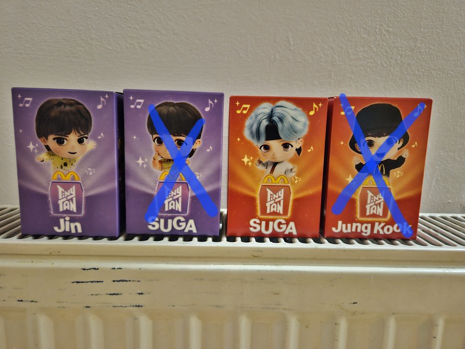 Figurina jucarie Tiny Tan Happy Meal Mc donalds 2025