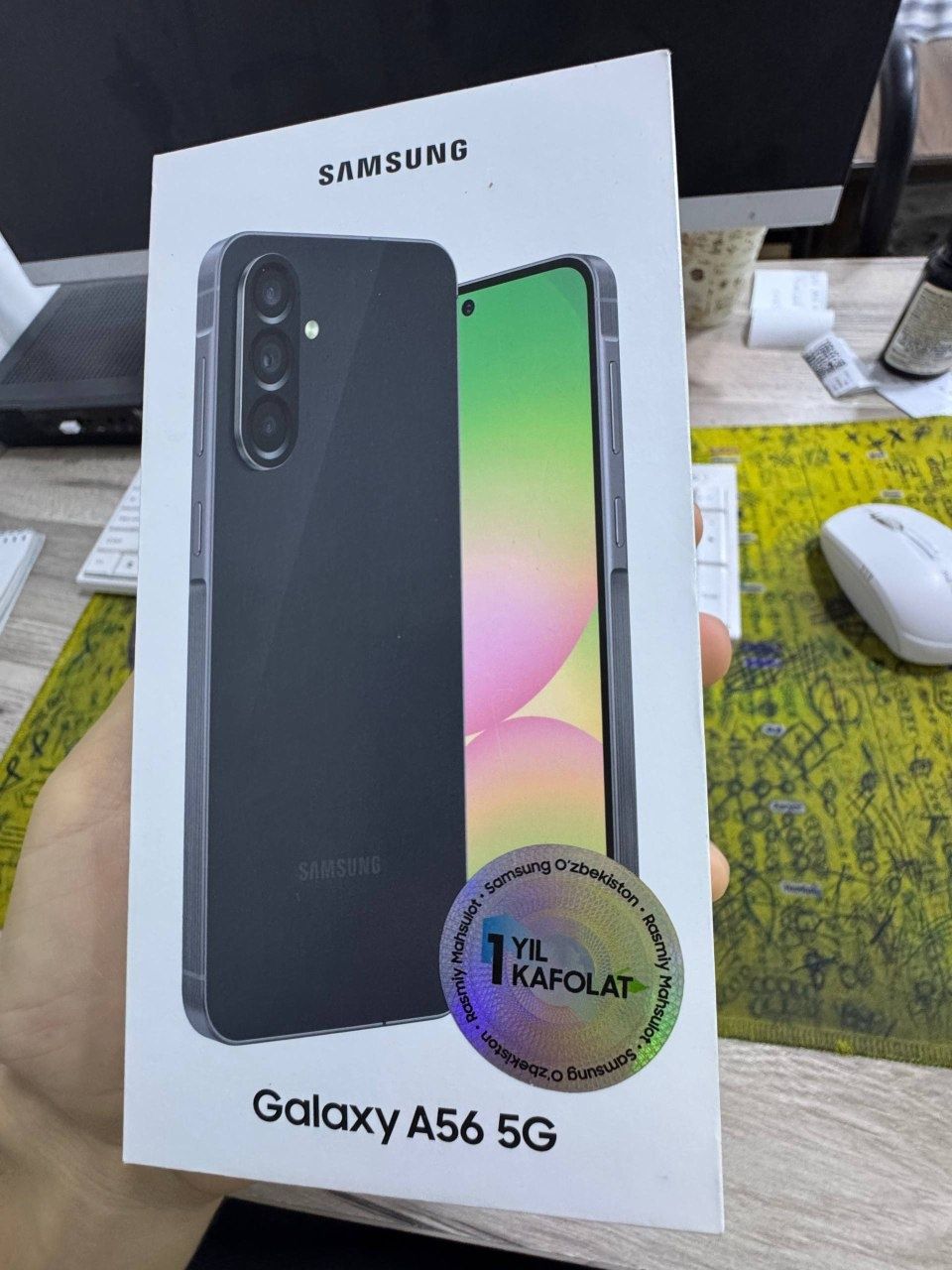 Samsung Galaxy A56 5G kafolati bilan