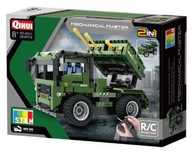 Lansator de rachete 2 in 1 cu RC QIHUI 364 piese, Bricks Toys for Kids