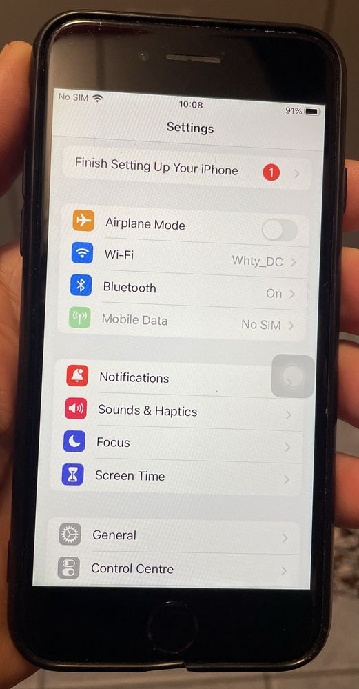 Iphone 7, 32gb, black.