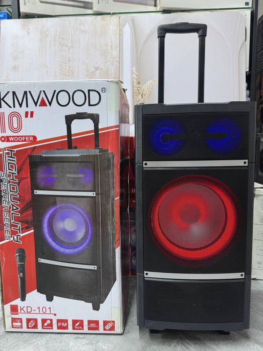 Караоке Колонки Большие Переносные Муз Центр Bluetooth Басы