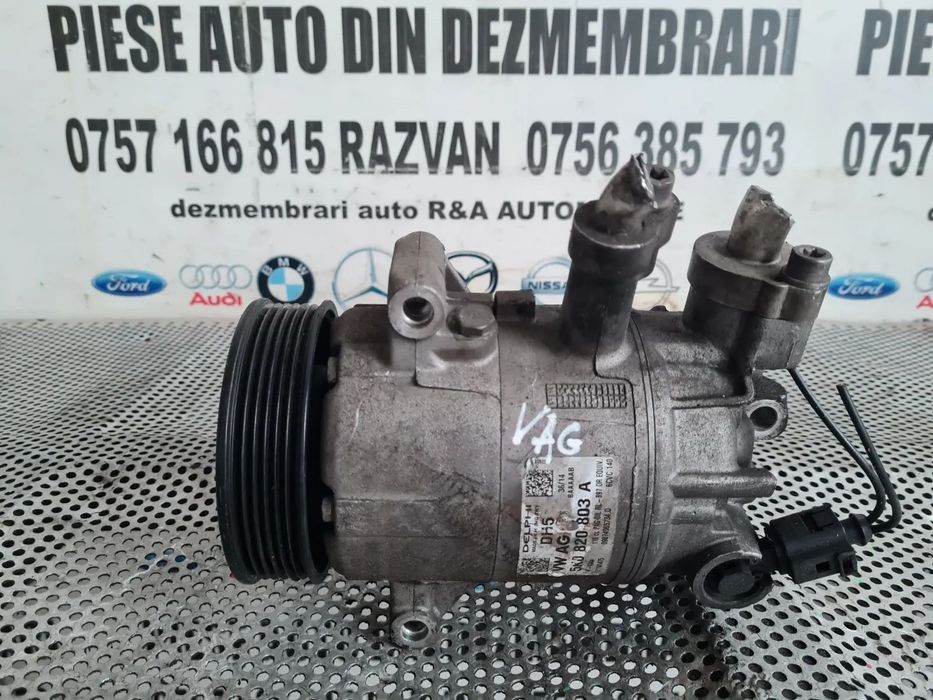 Compresor Clima AC Aer Conditionat Vw Seat Skoda 2.0 Tdi Euro 5 Cod 5KA Passat B7 CC Golf Touran Je
