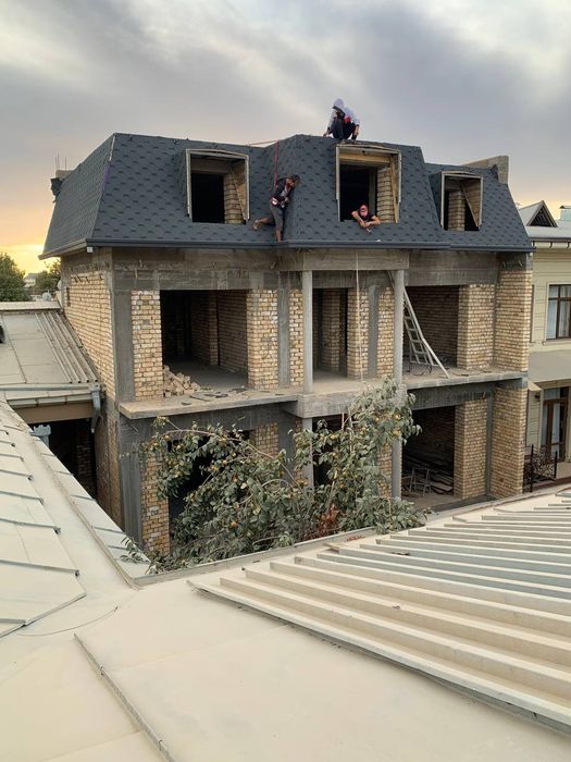 Том кириша шифер ёпамиз