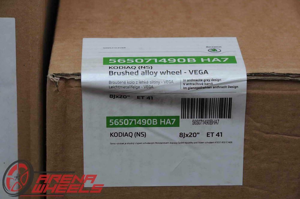 Jante Noi 20 inch Originale Skoda Kodiaq R20 Vega
