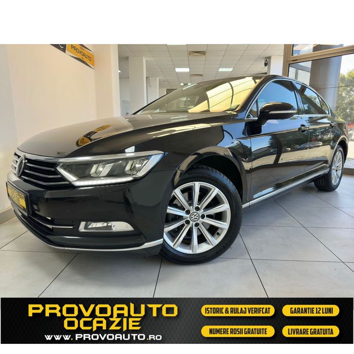 Volkswagen Passat Sedan 2018-Gps Navi-Faruri Led-Rate\Leasing\Avans-0