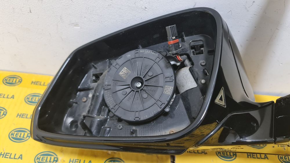 Oglinda stanga completa camera triunghi BMW 5 f10 f11 facelift lci 5pi