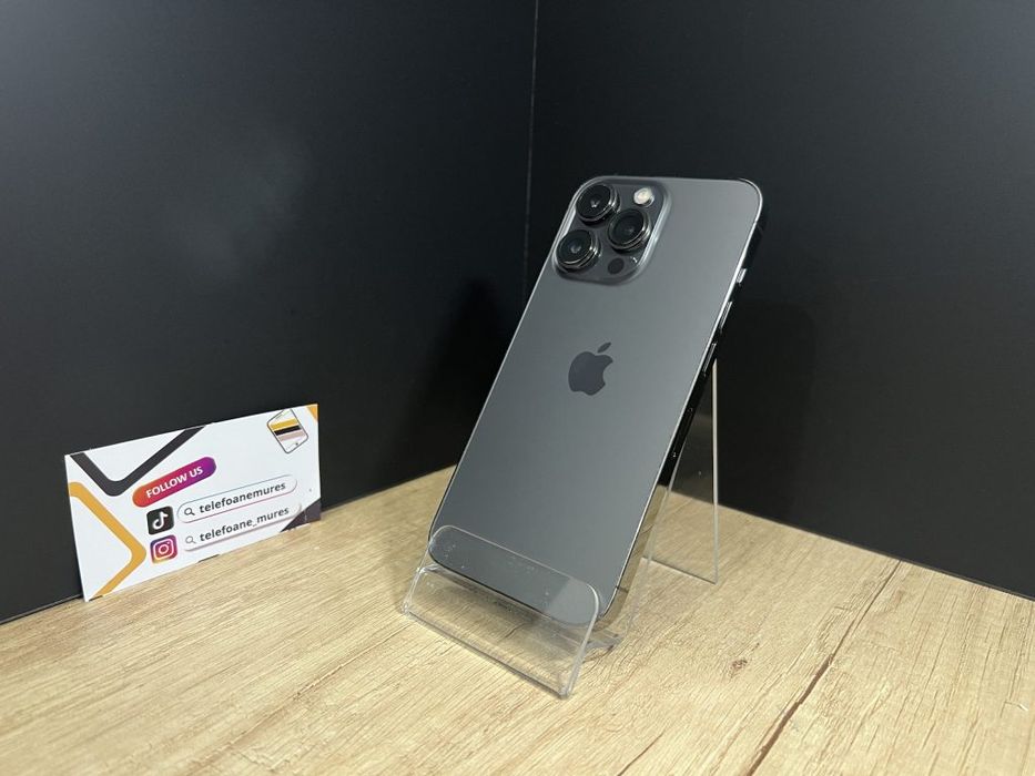 iPhone 13 Pro 256Gb Graphite Second-Hand Foarte Bun 3 ani garanție, Te