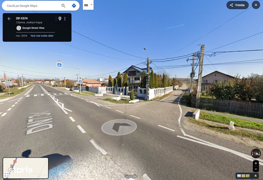 Parcele Teren langa Mioveni, DN73, 941 mp, toate utilitatile