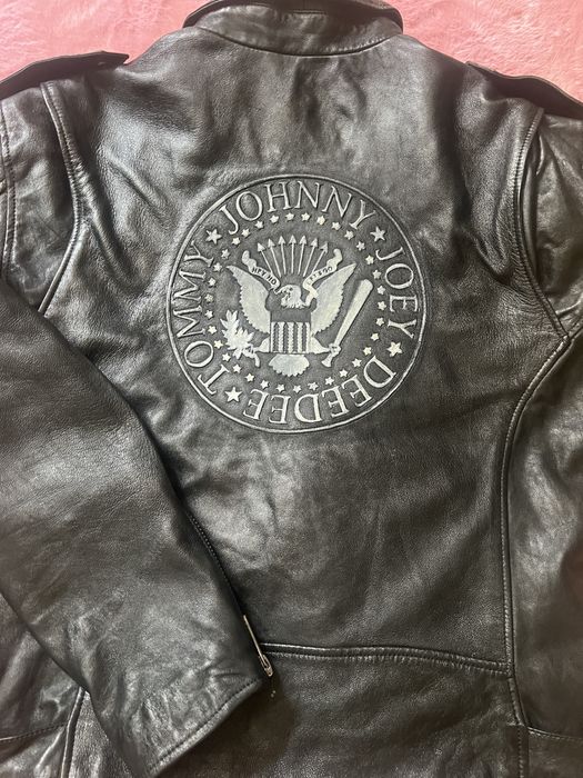 Geaca de piele Ramones