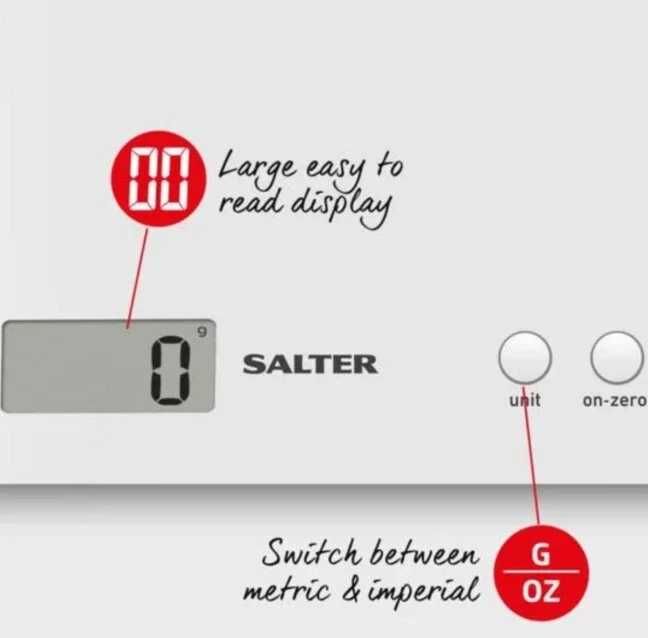 Платформена ,цифрова везна Salter с  LCD дисплей