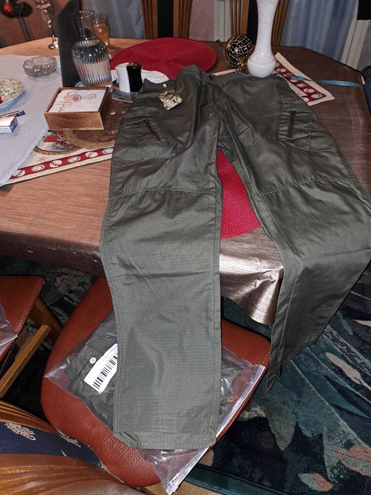 Мъжки панталони дълги с карго джобове