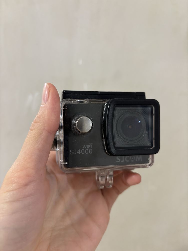 Экшн-Камера goPro 128 гб, с wi-fi, видео 4к, SJ4.000 action CAM 2.0'
