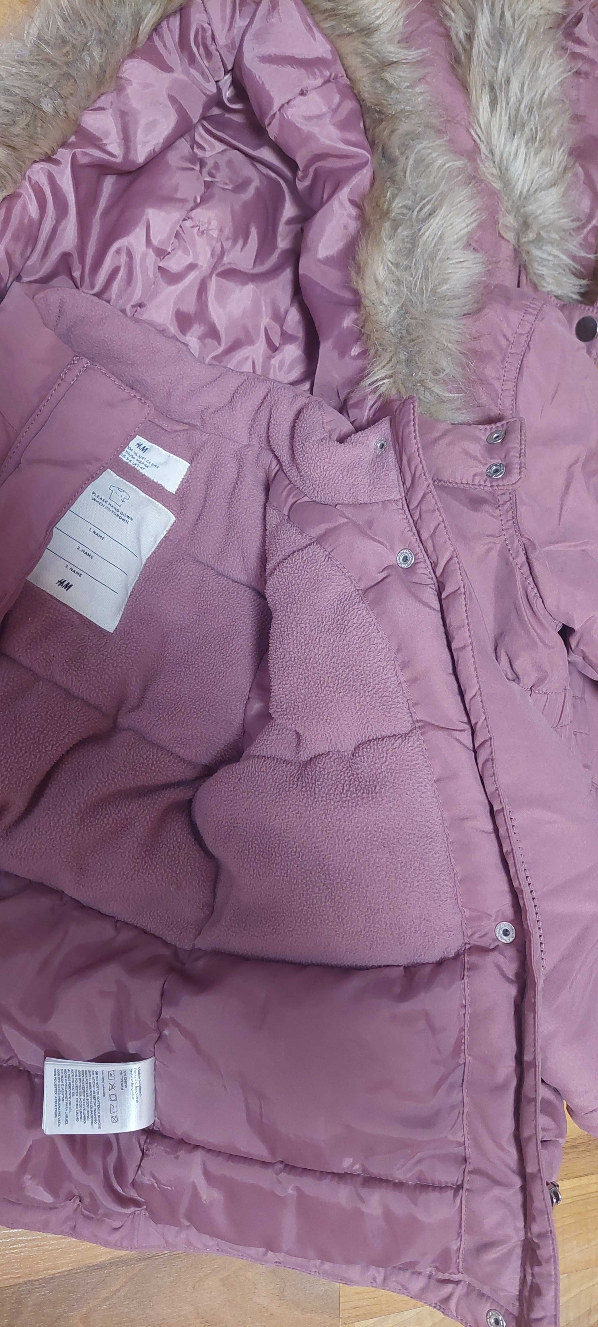 Две зимни якенца за момичета HM, рр 98-104 и 110-116