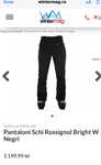 Pantaloni Schi Rossignol Bright W Negri