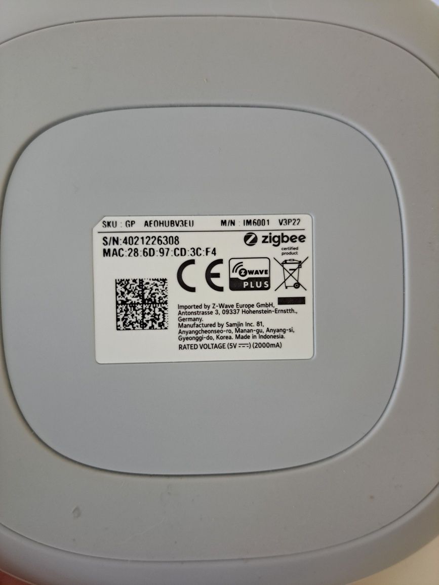 Hub Aeotec Smartthings V3 (ultima versiune)