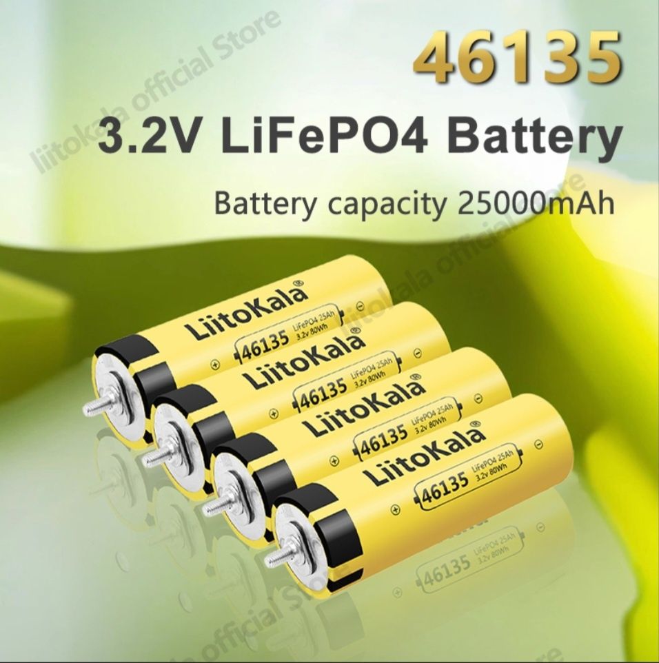 Lifepo4 клетки Litokala 3.2V 25Ah