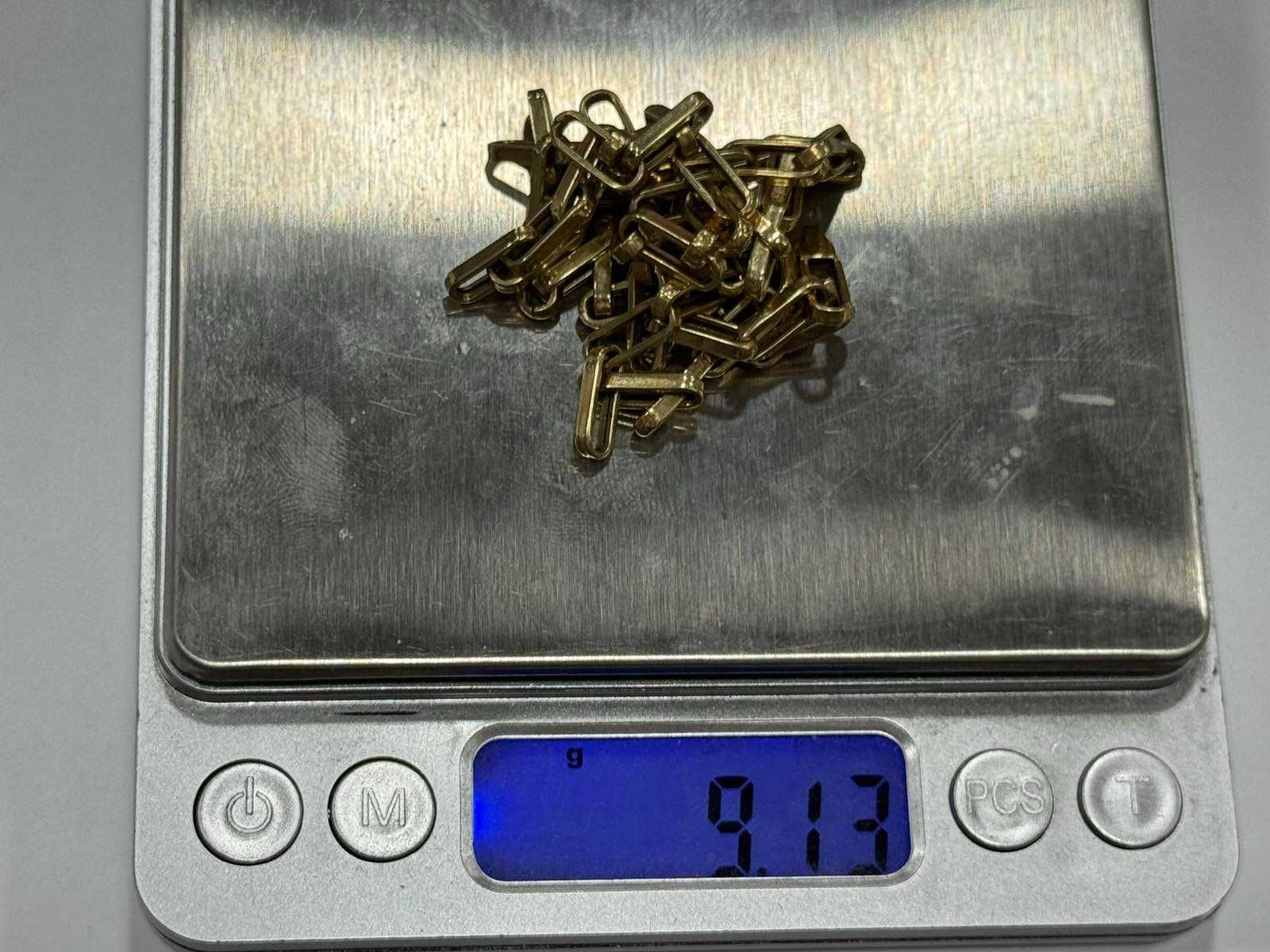 Златен мъжки синджир/ 14К-9,13гр