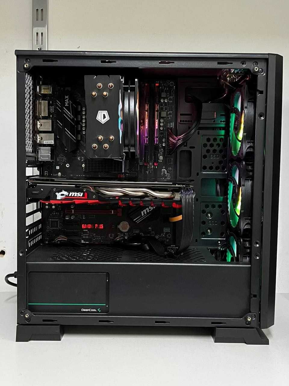 Мощный Компьютер Ryzen 7 2700x аналог i7 10700