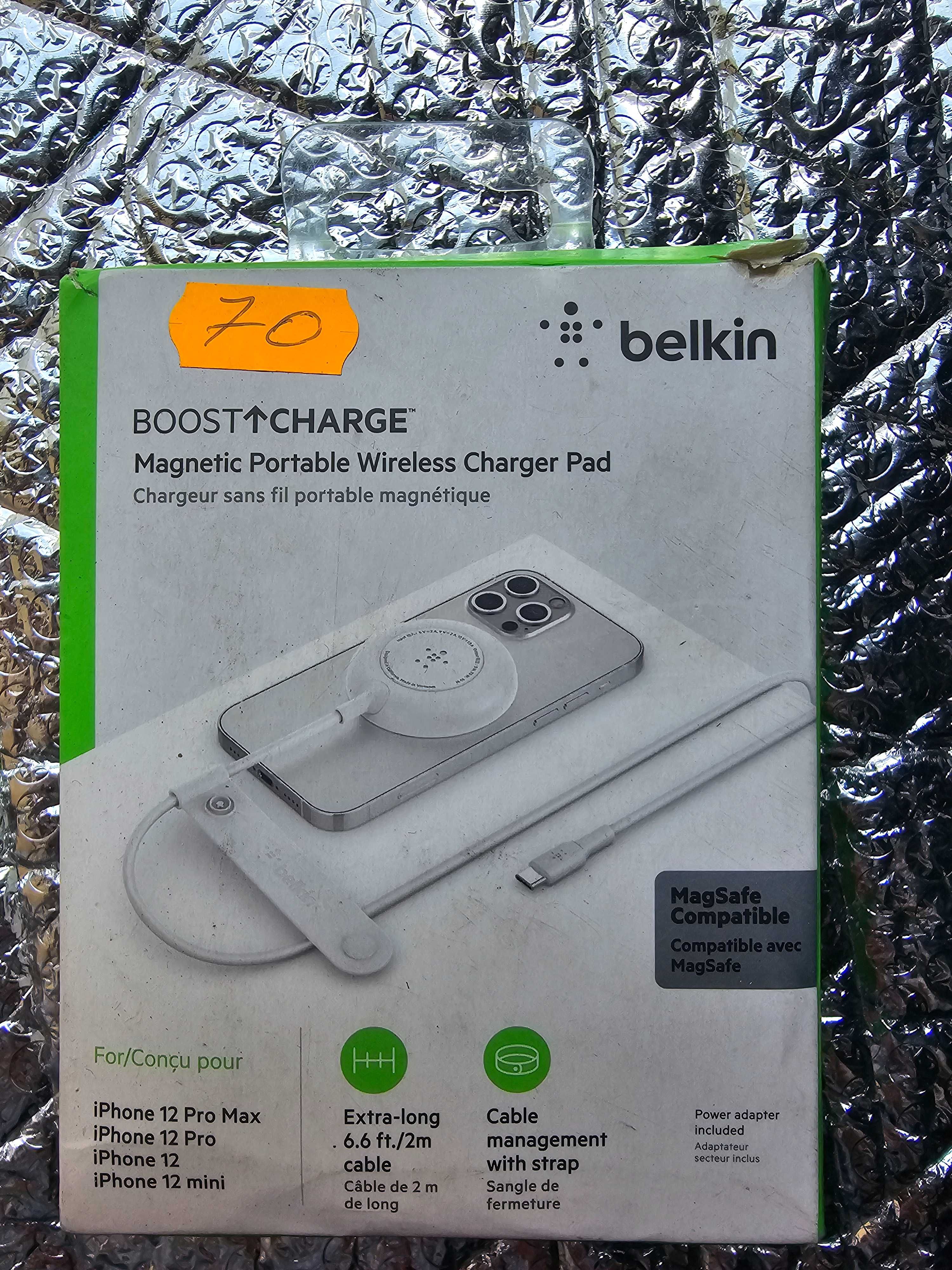 Încărcător belkin wireless 7.5w / ORIGINAL / nou