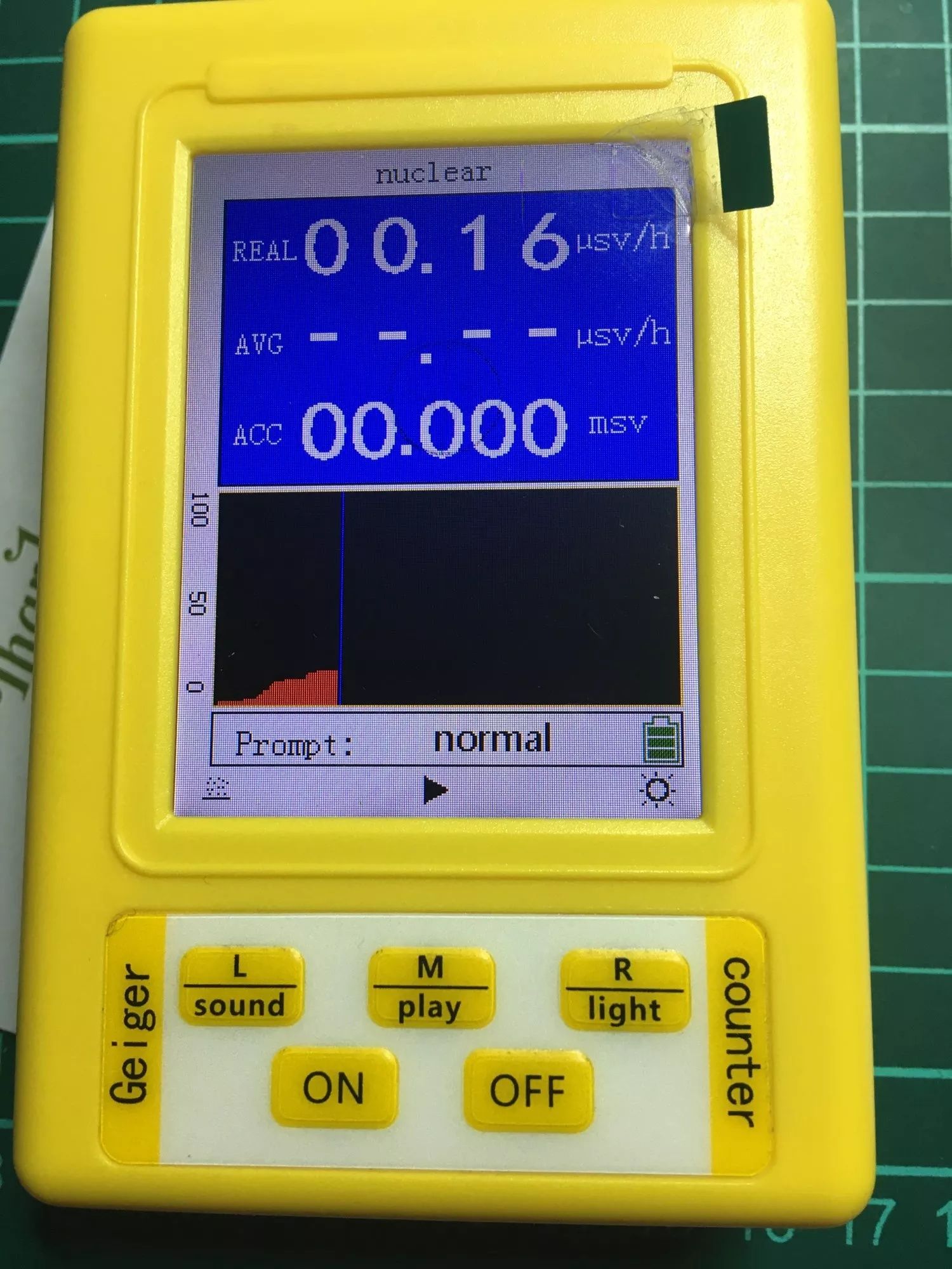 Прибор тестер радиации счётчик Гейгера дозиметр электромагнитизлучения