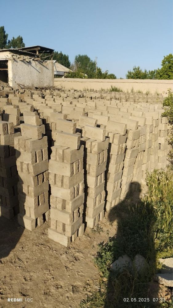 Сифатли ҳом ғишт сотамиз
