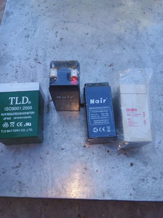 Электронный тарезилерге таза аккумулятор бар