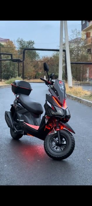 Мапед самурай черный цвет 150сс