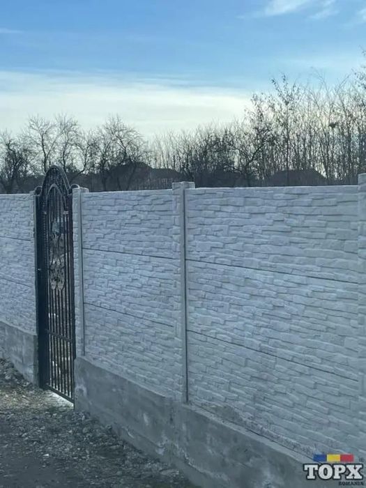 Garduri din sipca metalica, panou tip jaluzele, tabla, plasa si BCA