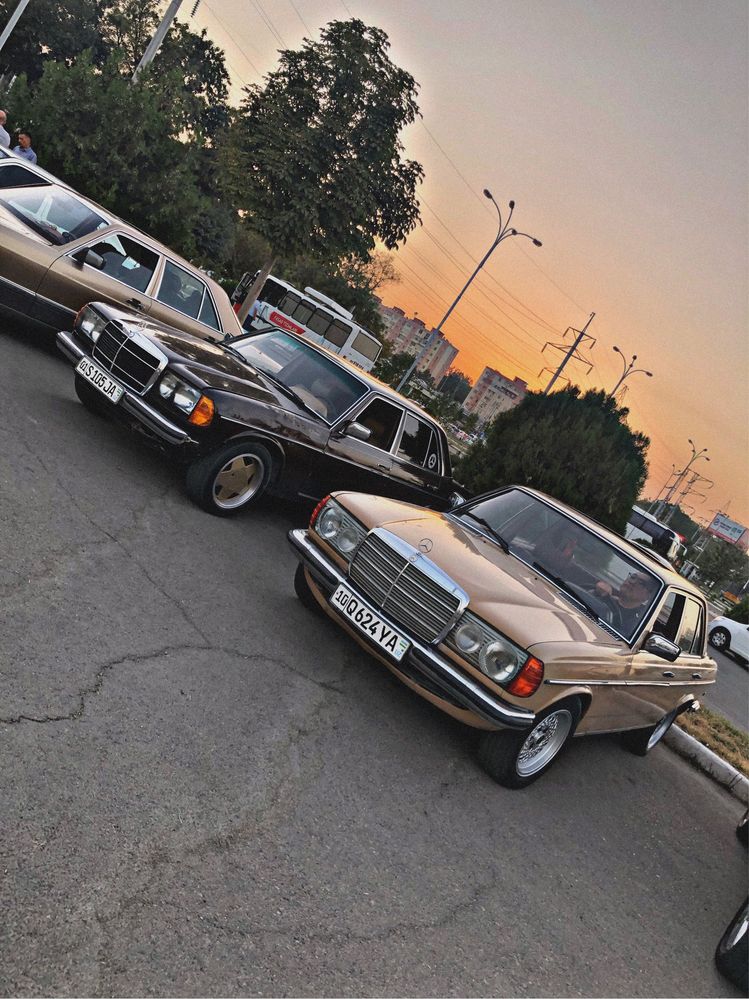 Машина на фото/видео съемки Mercedes-Benz w123
