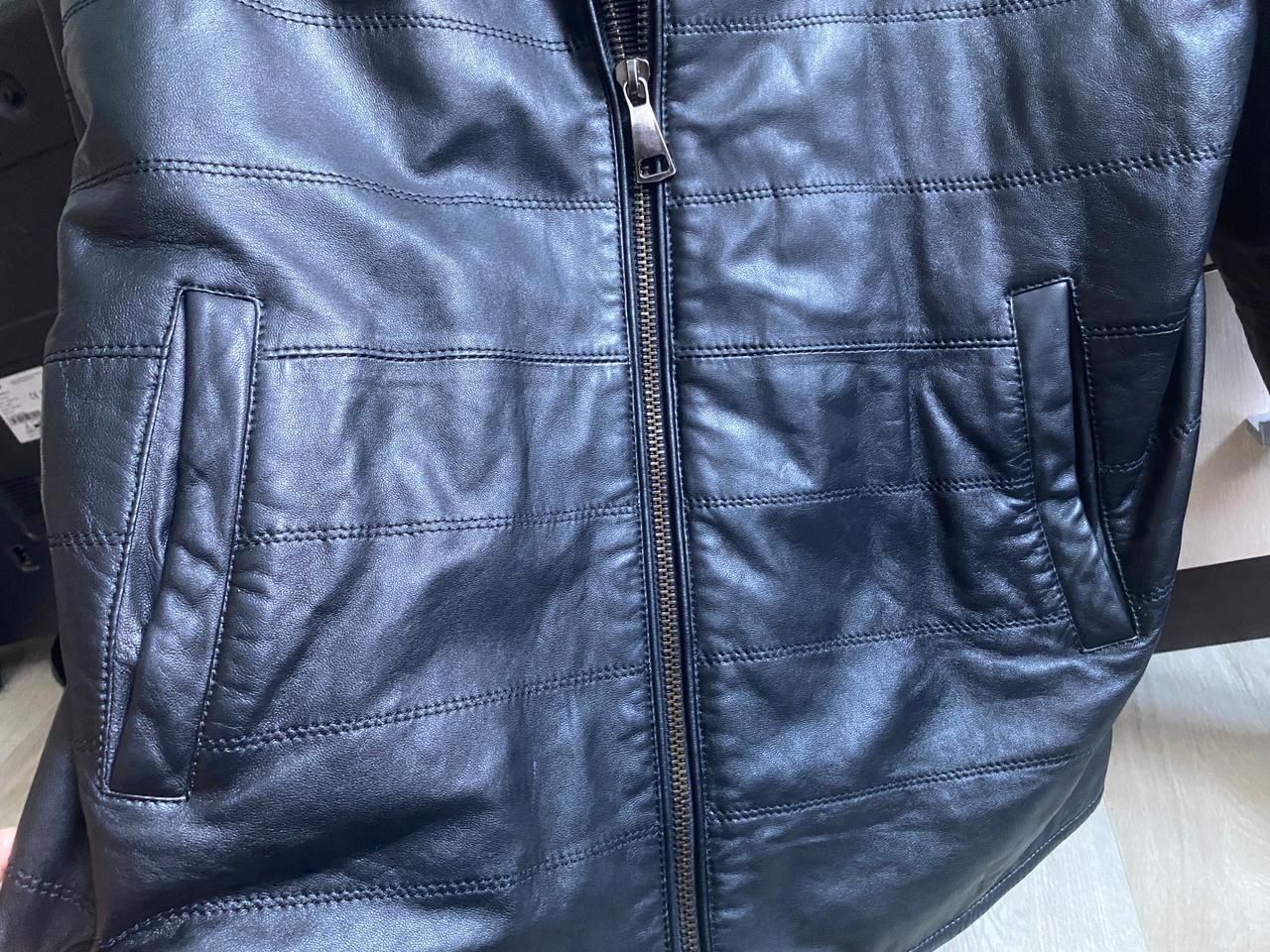 Продам новую кожаную куртку натуралка Турция размер 54